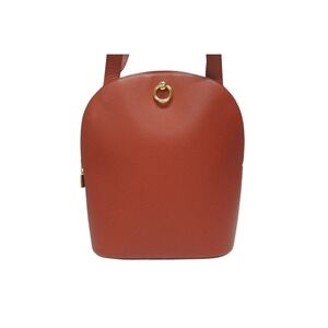 Celine Ring Bag Red Logo Shoulder Leather Tote